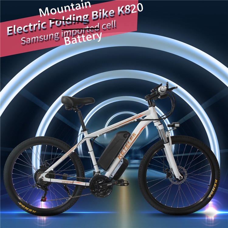 Twist Throttle 26 Inch Electric Mountain Bike For Adults 23Ah 50km/H