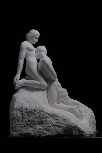 Stone Carving sculptures for container loading