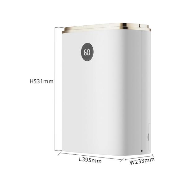 5.5L Household Rotary Dehumidifier Air Purifier 2 In 1 With Hidden Handle