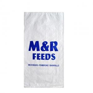China Woven Packaging PP Feed Bag Printed Anti static Customized on sale