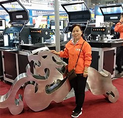 Large 3D Channel Letter Bending Machine Ejon ET80 3000KG Weight 5.0kW Power CNC Control