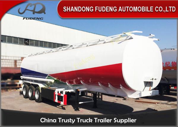 Buy Tri-Axles Fuel Tanker Semi Trailers 6 Compartments Crude Oil Tanker Trailers at wholesale prices
