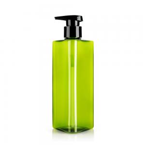 China Triangle 500ML Shampoo Dispenser Bottles Custom Mold Healthy Material on sale