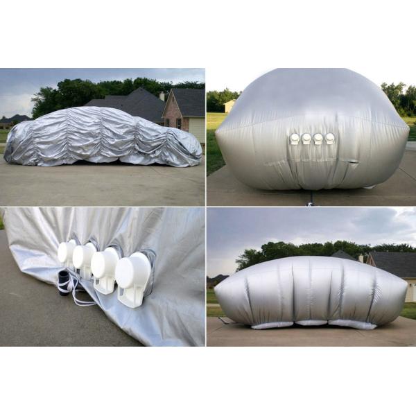 5-6mm Thicken Padded Inflatable Ice Hail Proof Car Cover with Customized Size