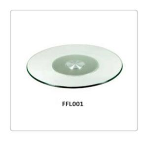 Quality China factory special produce tempered glass lazy susan for hotel or restaurant for sale