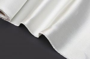 China Woven Thermoglass Plain Reinforced Fiberglass Fabric With SS Wire Inserts on sale