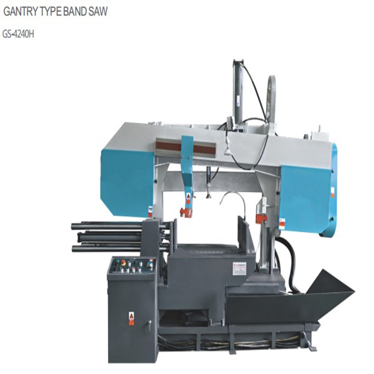 Double Column Automatic Vertical Band Saw / Automatic Band Saw Cutting Machine