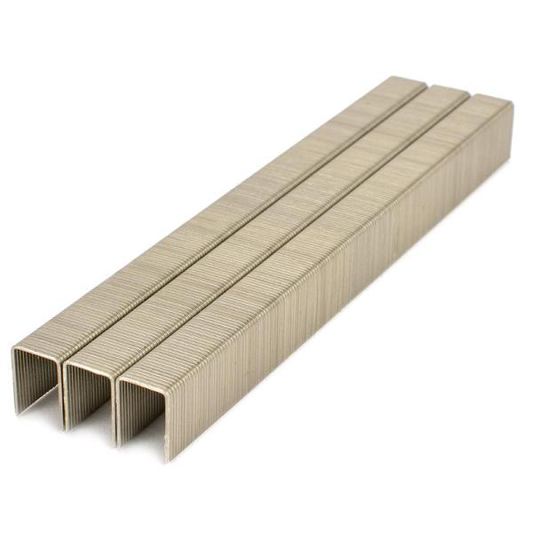 Galvanized Type 53 Staples 10mm 7/16" Crown JT21 5/16 Length Chisel Point