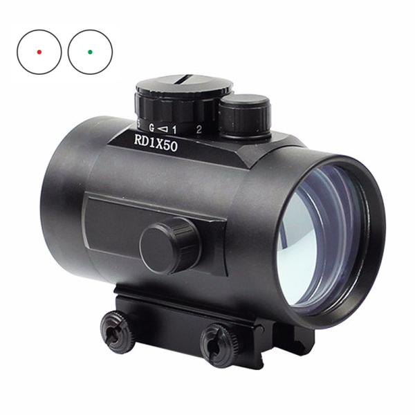 3 MOA 1x50mm Micro Red Dot For Airsof Gun 50mm Objective Lens