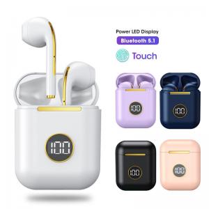 Quality J18 Noise Cancelling Earphones TWS Bluetooth 5.1 Stereo Earbuds Headset for sale
