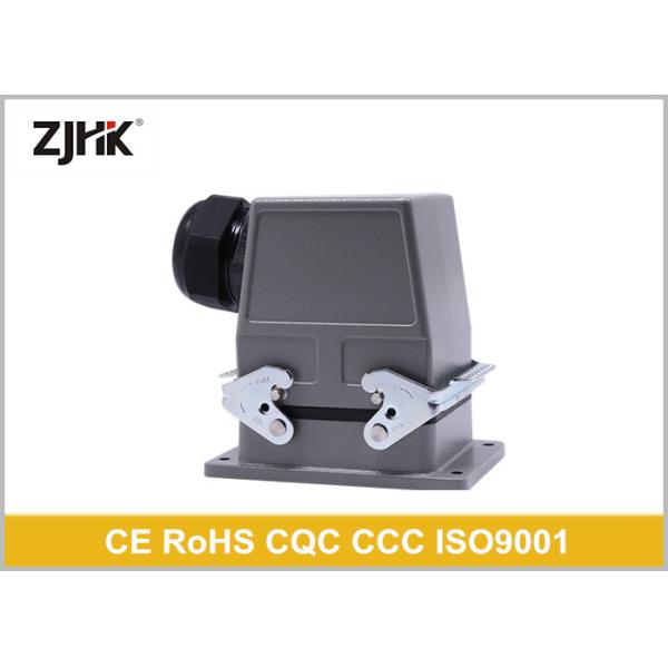 HEE 032 Pin Heavy Duty Rectangular Connector With Crimp Wire Terminal 16A 500V Automotive Connector For Robot Arms