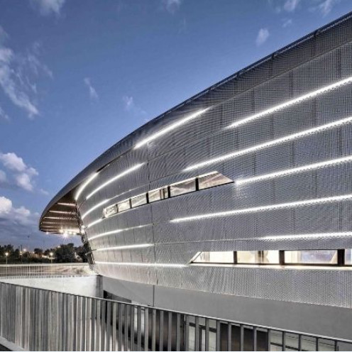 Diamond Opening Residential Expanded Sheet Metal Customized Length