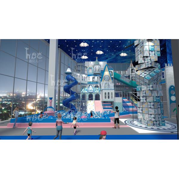 Customizable Indoor Playground for Kids Ages 3-12 with Ball Pit