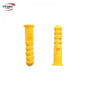 China 40mm Plastic Expansion Anchor For Hollow Wall Heavy Duty Wear Resistance on sale