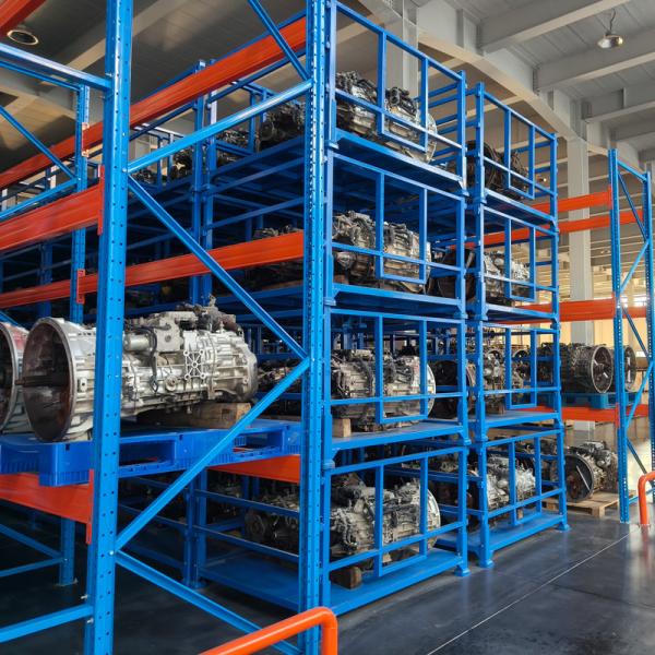 Heavy-duty pallet rack storage solution