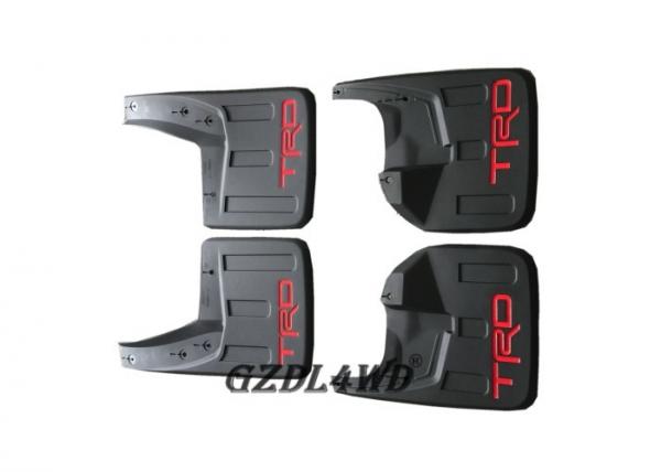Buy Matt Black TRD Front And Rear Mud Flaps For Toyota Hilux Revo 2016 at wholesale prices