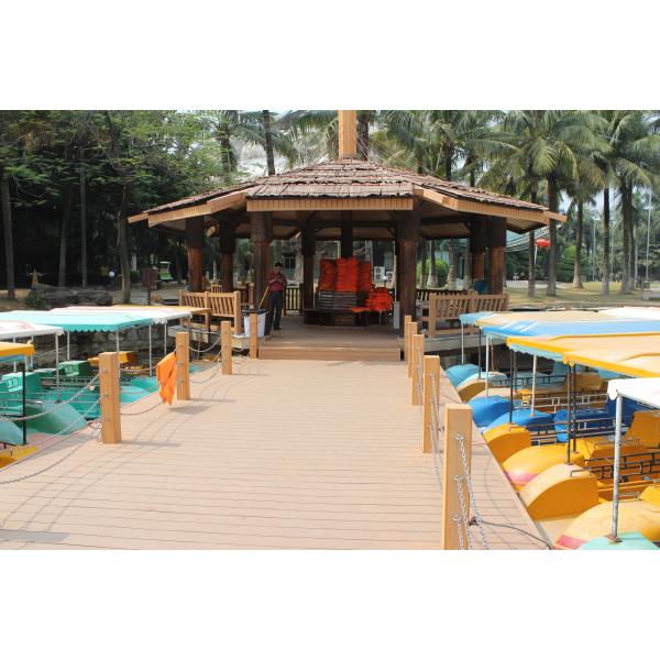 Shenzhen HYPET One Step PE WPC Decking Making Extrusion Machine Line , WPC Co Extrusion Production Line Manufacturer