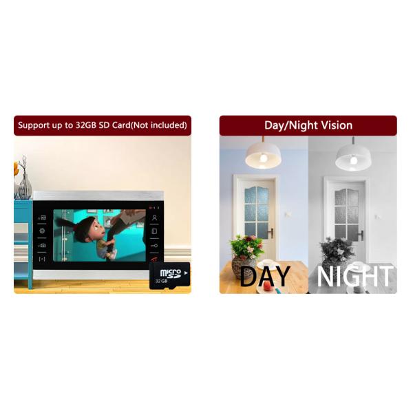 Home Security Multi Apartments Video Door Phone Interphone Doorbell