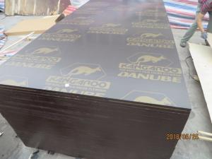 Quality KANGAROO  brown film faced plywood, China Marine Plywood Sheets,waterproof plywood sheets,form work for sale