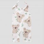 Wholesale Baby Boy Clothes Rompers Cartoon Pattern Cute Koala 100% Cotton