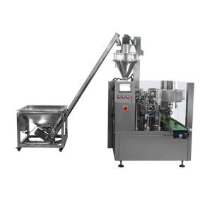 China Automatic Auger Premade Bag Powder Packing Machine 16-60 Bags / Min on sale