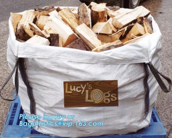 2000KG Large Capacity PP Woven Big Bags,PP Woven Bulk jumbo Bag used pp jumbo bags supplier PP big white used scrap mixe