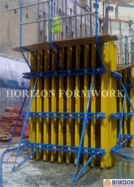 Adjustable Column formwork. Adjustable Column formwork, shuttering, vertical