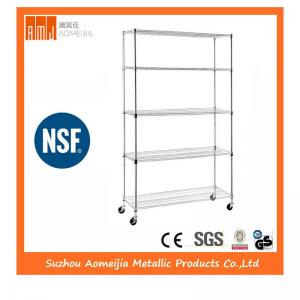 Quality Zinc NSF Stainless Steel Wire Shelving , Trinity Eco Storage Wire Shelving for sale