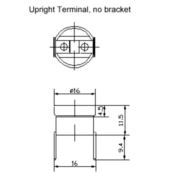 4.8mm Bimetal Thermal Protection Switch / Adjustable Thermostat Switch 250V