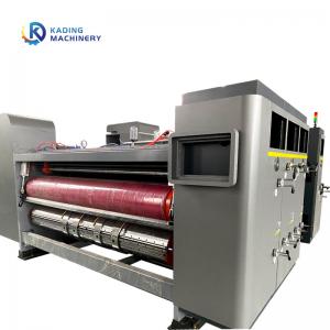 China Slotting Knife Carton Box Die Cutting Machine With Mechanical Fixing Phase And Rising Cutting Wheel on sale