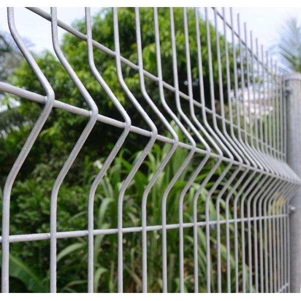 Galvanized 3D 1.83x2.43m Welded Wire Mesh Fencing For Sports Field
