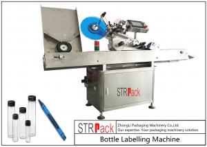 China Adhesive Stickers Horizontal Labeling Machine , Vial Ampoule Syringe Labeling Machine  on sale