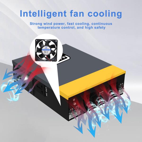 Overload Protection 1.5KVA 1500W Solar Inverter Inbuilt 40A MPPT Charge Controller