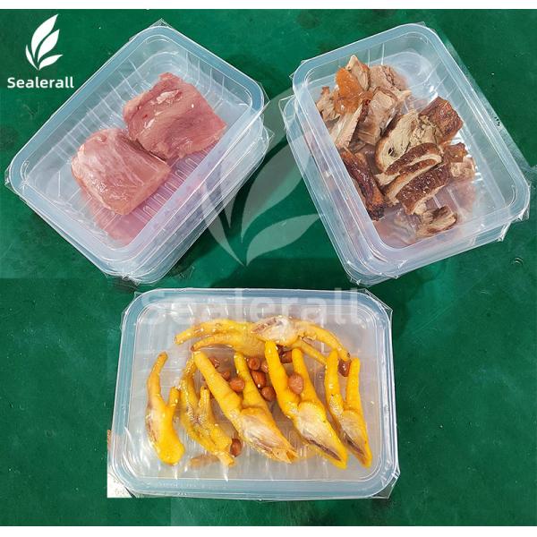 Fresh Meat Modified Atmosphere Packaging Machine Map Bag Sealer 5KW With Glass Frame