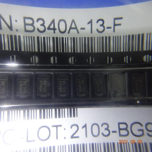 B340A-13-F 40V 3A Schottky Diode Transistor Integrated Circuits