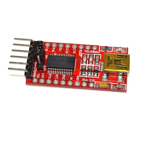 Buy 3.3V 5.5V Sensors For Arduino Mini USB FTDI FT232RL USB to TTL Serial Adapter Module at wholesale prices