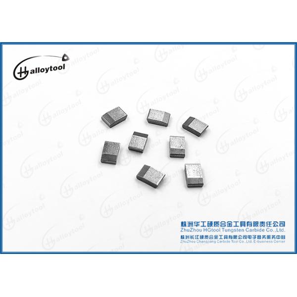 Serrated Particle Board Tungsten Carbide Saw Tips Corrosive Materials