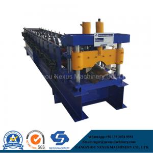 China                  Color Steel Metal Roof Ridge Cap Tile Cold Roll Forming Machine              on sale