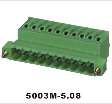 Buy Stranded Wire Type Terminal Block Connector with Contact Resistance 20mΩ PCB Mounting at wholesale prices