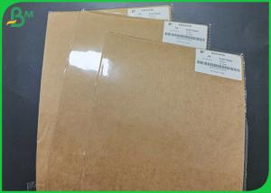 China A4 A5 Sheeet Size Pure Pulp 250gsm 300gsm Brown Kraft Cardstock Paper Board on sale