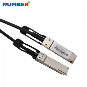 Quality 1M 40G QSFP+ Passive DAC Cable For FTTH Network for sale