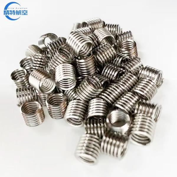 Aerospace Stainless Steel Tangless Wire Thread Inserts for Customized Aerospace Applications