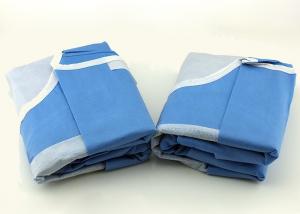 China Reinforced Disposable Hospital Gowns , Anti Static Disposable Examination Gowns on sale
