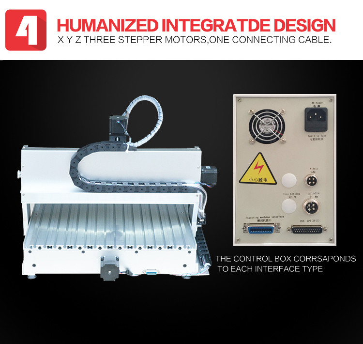 3 axis cnc controller High prehision 4axis 3040 cnc router engraving machine for aluminium on sale