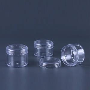 Quality Luxury Cosmetic Face Cream Round PP Jar 5g 10g 15g 20g for sale