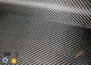 Quality 3K 200g 0.3mm Twill Weave Silver Coated Fabric Carbon Fiber Fabric for sale
