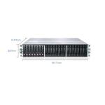 Rack Hpe Msa 2060 Network Attached Storage Networking Storage with USB Interface