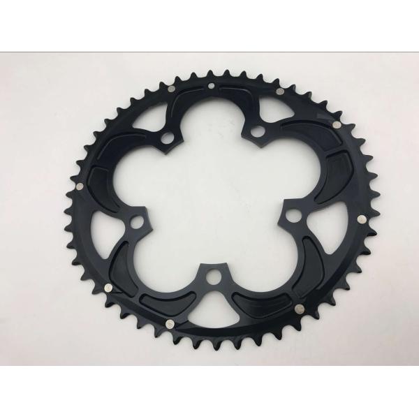 BMX bicycle parts CNC Oval Chainwheel AL7075 T6 CNC Anodizing 110 BCD