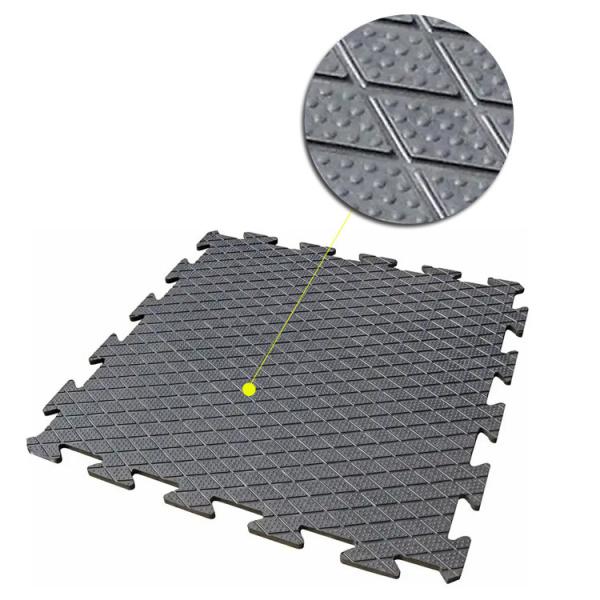 Draining Rubber Mats For Horse Exercisers SBR Interlocking Horse Mats