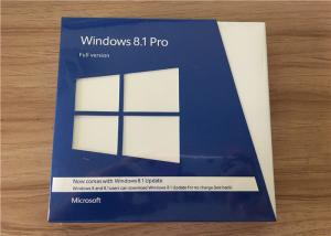 China Original Windows 8.1 Pro 64 Bit Sample Available With DVD Key Card on sale